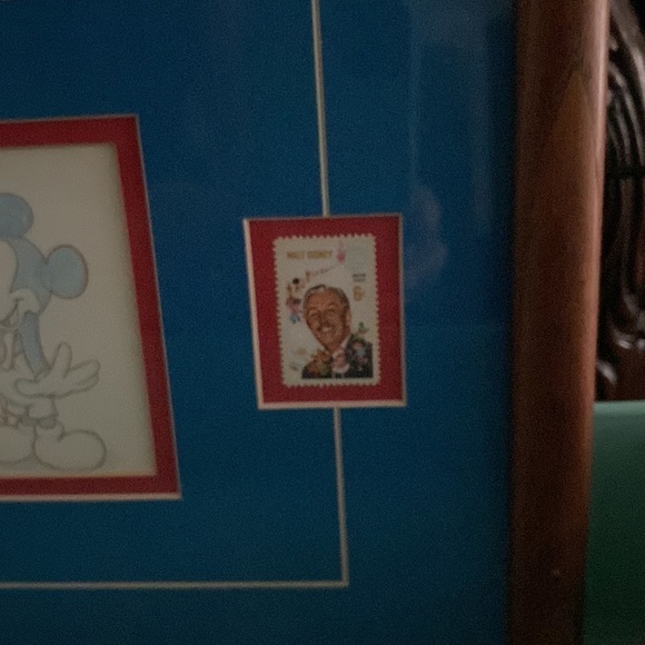 Mickey Mouse picture with postage stamp Walt Disney - Picture 3 of 11